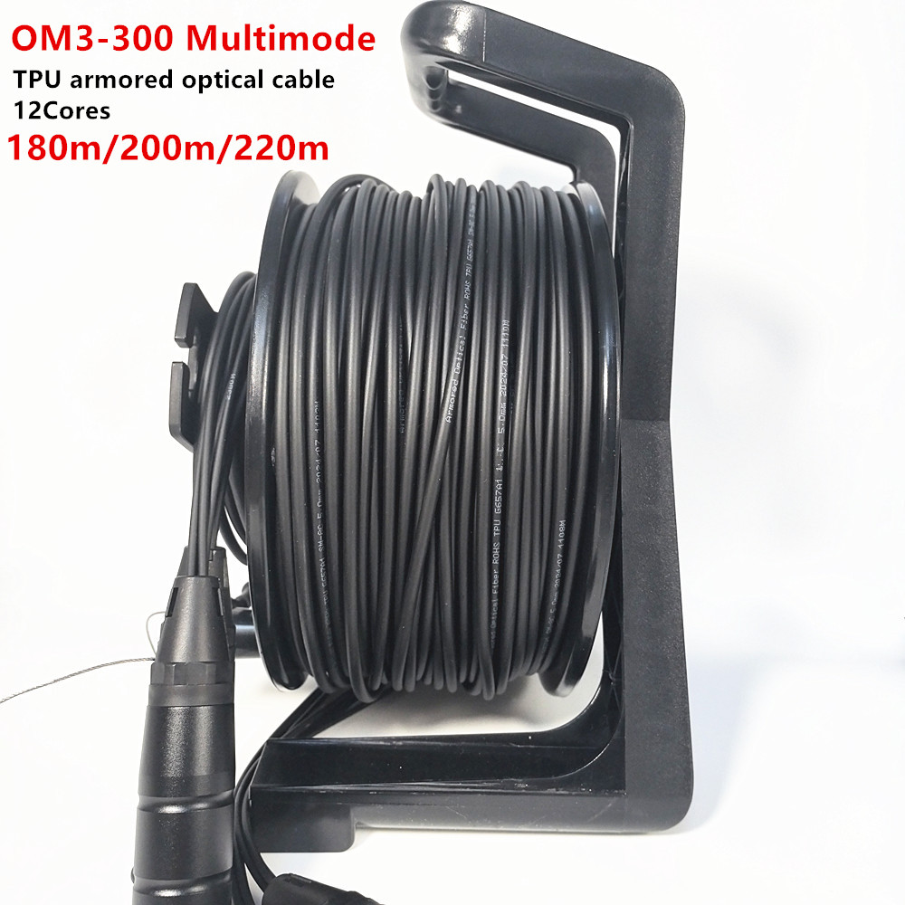 Reel Cover - Kabel światłowodowy wielomodowy OM3, z wzmocnieniem