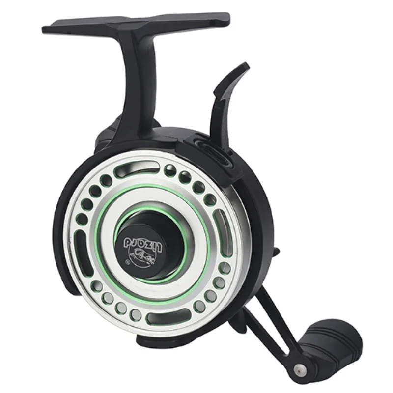 Ice Fishing Reel - Kołowrotek Lizard Free Runner z pokrętłem