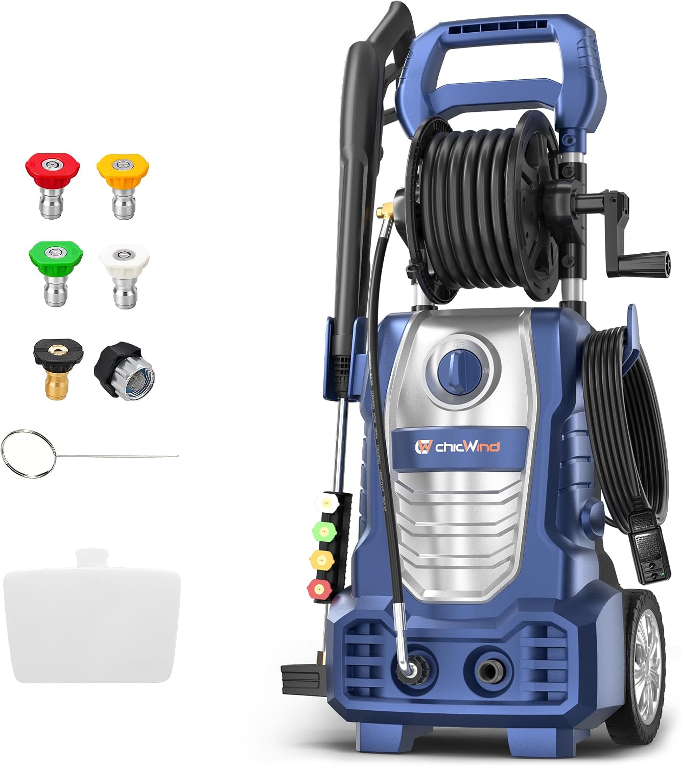 Electric Reel - Elektryczna myjka ciśnieniowa 2070 PSI, wydajność