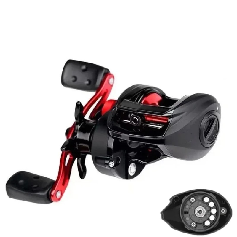Baitcasting Reel - Oryginalny czarny kołowrotek castingowy Black Max3
